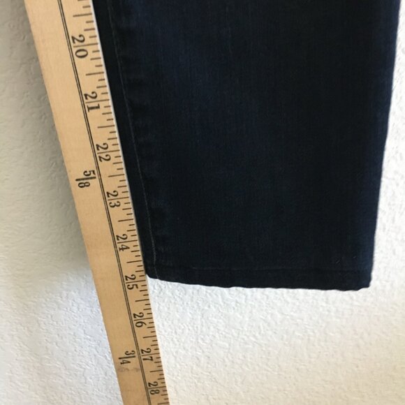 MOTHER Jean Womens 25 Stunner Zip Ankle Step Fran My Wildest Ride Dark Blue - Picture 7 of 15